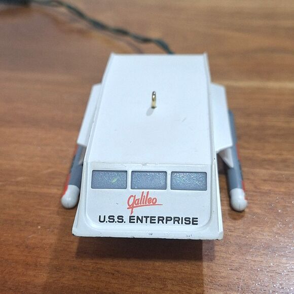 Vintage Hallmark 1992 Star Trek Galileo Shuttle Craft Christmas Ornament - Picture 1 of 10